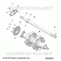 DRIVE TRAIN, JACKSHAFT AND ARBRE DE TRANSMISSION