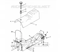 SIEGE ET RESERVOIR TRAN SPORT 0960143 and  EURO TRAN SPORT E960143 (4932273227A008)
