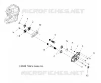 SYSTÈME DE TRANSMISSION, PONT PRINCIPAL OUTPUT SHAFT