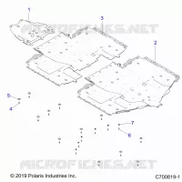 CHASSIS, SKID PLATES