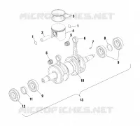 PISTON ET VILEBREQUIN