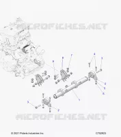 MOTEUR, MOUNTING &amp; LONG BLOCK