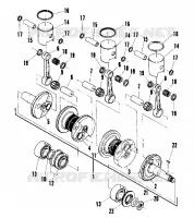 PISTON AND VILEBREQUIN (600 AND 600 LE) (4910941094036A)