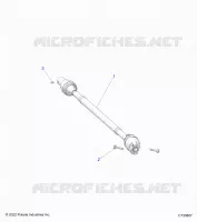 SYSTÃˆME DE TRANSMISSION, REAR PROP SHAFT