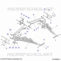 SUSPENSION ARRIERE CONTROL ARMS
