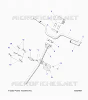 DIRECTION, H-BAR, DIRECTION POST, GRIPS