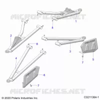 SUSPENSION AVANT A-ARMS