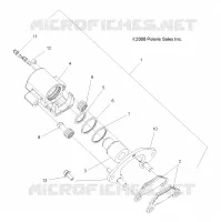 BRAKES, ETRIER DE FREIN ARRIERE