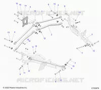 SUSPENSION ARRIERE TRAILING ARMS MOUNTING, PREMIUM