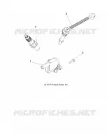 ALLUMAGE COIL, WIRE AND SPARK PLUG