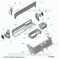 CARROSSERIE ARRIERE CLOSEOFF, AND FENDERS