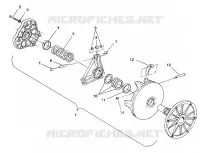 EMBRAYAGE DE TRANSMISSION ASSEMBLY SPORT / 0930443 (4922942294021A)