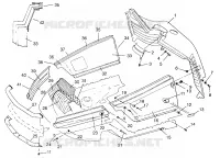 CARROSSERIE AVANT TRAIL 0952761, TRAIL DELUXE 0952262, and EUROPEAN TRAIL DE (4928862886A012)