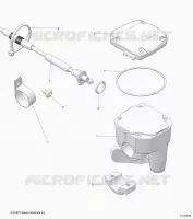DIRECTION, CONTROLS, THROTTLE ASM. AND CABLE