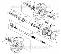 PONT ARRIERE XPLORER 300 W969130 (4935903590C007)