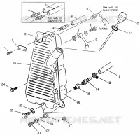 RESERVOIR D'HUILE Magnum 4x4 W968144 and  Swedish Magnum 4x4 S968144 (4936053605A012)