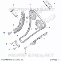 CHAINE DE DISTRIBUTION AND SPROCKET