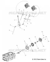 ECHAPPEMENT SOUPAPES AND SOLENOID
