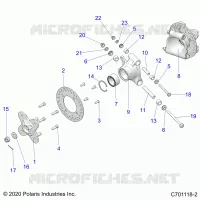 SUSPENSION, PORTE BAGAGES ARRIERE