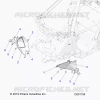 CHASSIS, TIE ROD BOOT ASM.