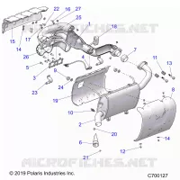 ENGINE, ECHAPPEMENT