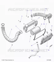 ENGINE, PRISE D'AIR SYSTEM