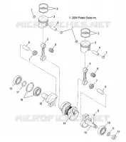 PISTON ET VILEBREQUIN