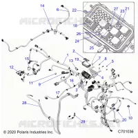 ELECTRICITE, WIRE HARNESSES