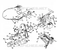 ELECTRICITE/FEU ARRIERE MAGNUM 2X4 W967544 (4936033603C006)