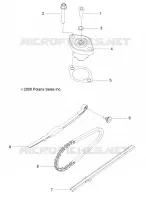 MOTEUR, TENSIONER, CAM CHAINE