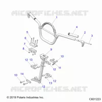 STEERING, FIXATION GUIDON