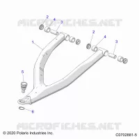 SUSPENSION AVANT CONTROL ARM UPPER