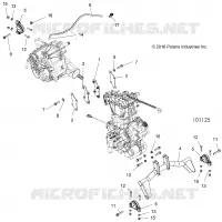 ENGINE, ENGINE AND TRANSMISSION MOUNTING