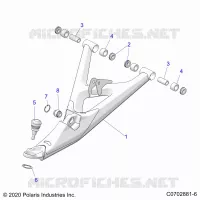 SUSPENSION AVANT CONTROL ARMS LOWER