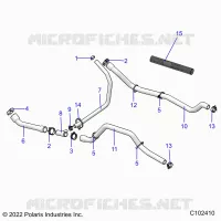 ENGINE, SYSTÃˆME DE REFROIDISSEMENT, HOSES