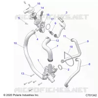 MOTEUR, WATERPUMP AND BYPASS