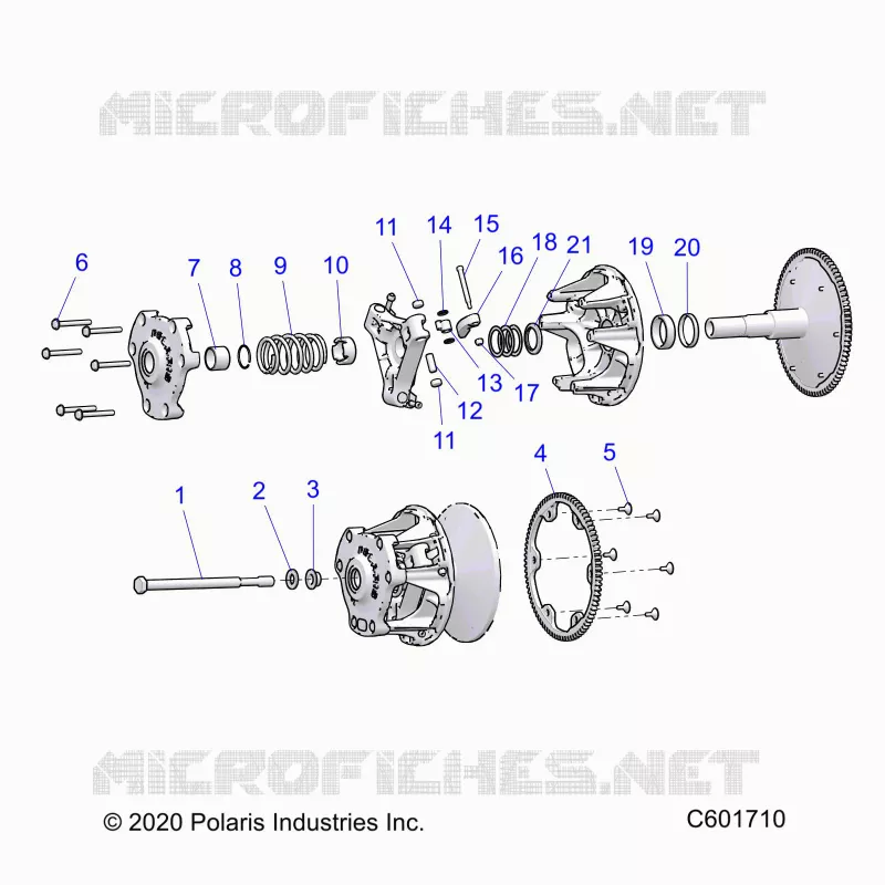 SYSTÃˆME DE TRANSMISSION, CLUTCH, PRIMARY