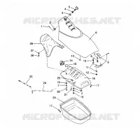 COFFRE AVANT SL 650 / B934058 (4924732473004A)