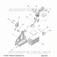 ELECTRICITE, BATTERY, MANUAL START POWER UP COMPONENTS