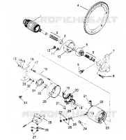 DEMARREUR RXL TOURING 0950869 (4928982898D006)