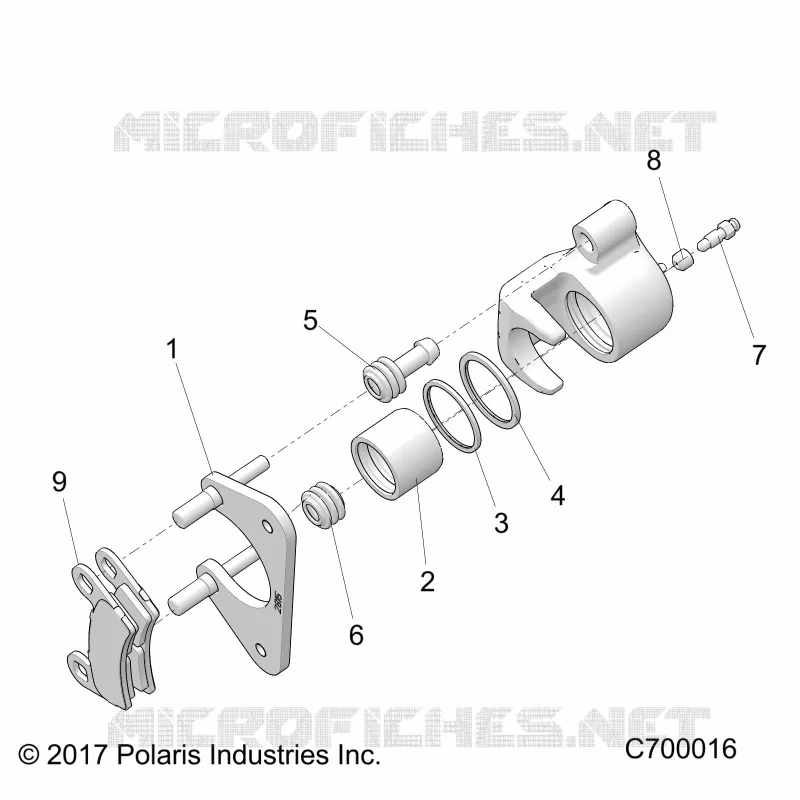 FREIN ARRIERE CALIPER