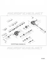 SYSTÈME DE TRANSMISSION, MAIN GEARCASE INTERNALS