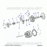 SYSTÃˆME DE TRANSMISSION, CLUTCH, PRIMARY