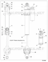SUSPENSION AVANT SHOCK INTERNALS