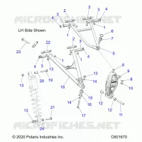 TRIANGLES SUSPENSIONS AVANT 