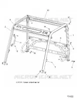 CHASSIS, CAB CADRE