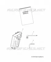 TOOLS, BELT HOLDER, TOOLS, AND MANUEL DU PROPRIETAIRE