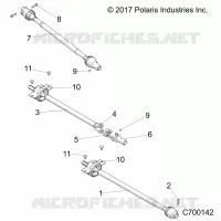 SYSTEME DE TRANSMISSION, FRONT, MID, REAR PROP SHAFT