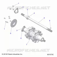 DRIVE TRAIN, JACKSHAFT AND ARBRE DE TRANSMISSION
