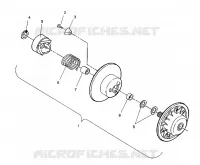 EMBRAYAGE DE TRANSMISSION ASSEMBLY LITE/0933433,STARLITE/0933427 AND  LITE DELUXE/09334 (4922972297020A)